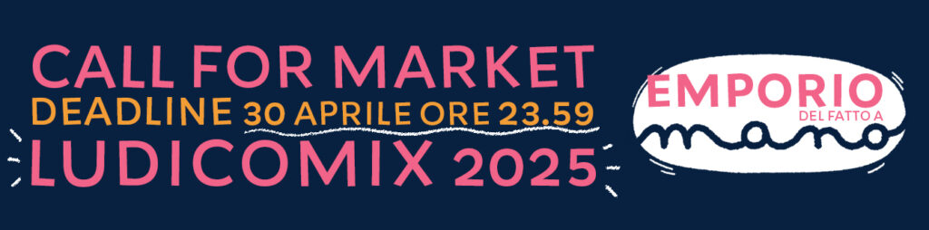 CALL FOR MARKET LUDICOMIX 2025